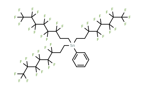 175354-30-0 | Tris(3,3,4,4,5,5,6,6,7,7,8,8,8-tridecafluorooctyl)phenyl tin