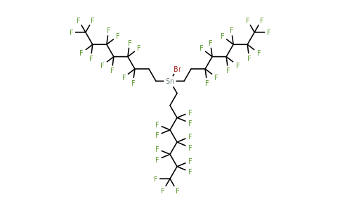 175354-31-1 | bromo-tris(3,3,4,4,5,5,6,6,7,7,8,8,8-tridecafluorooctyl)stannane