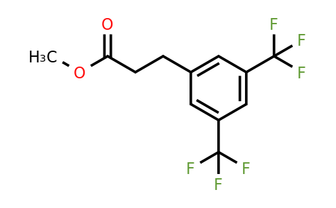 175650-33-6 | Methyl (3,5-bis(trifluoromethyl)phenyl)propanoate