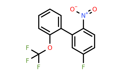 175676-49-0 | 5-Fluoro-2-nitro-2'-(trifluoromethoxy)biphenyl