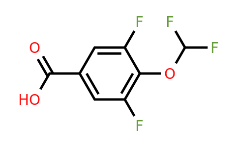 176508-82-0 | 3,5-Difluoro-4-(difluoromethoxy)benzoic acid
