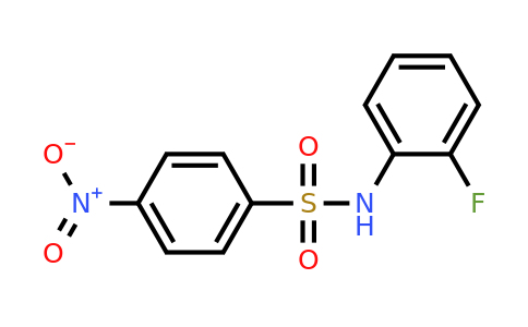 1766-57-0 | N-(2-Fluorophenyl)-4-nitrobenzenesulfonamide