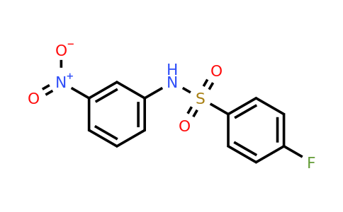 1766-58-1 | 4-Fluoro-N-(3-nitrophenyl)benzenesulfonamide