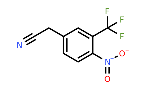 176689-23-9 | 2-(4-Nitro-3-(trifluoromethyl)phenyl)acetonitrile