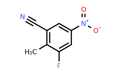 1772627-97-0 | 3-Fluoro-2-methyl-5-nitrobenzonitrile