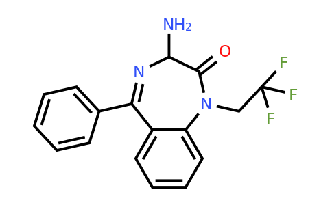 177954-78-8 | 3-Amino-5-phenyl-1-(2,2,2-trifluoroethyl)-1H-benzo[e][1,4]diazepin-2(3H)-one