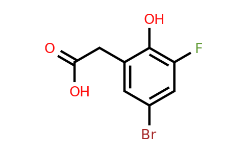 1779756-42-1 | 5-Bromo-3-fluoro-2-hydroxyphenylacetic acid