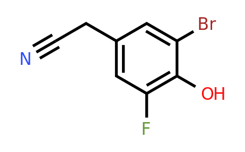 1779880-75-9 | 3-Bromo-5-fluoro-4-hydroxyphenylacetonitrile