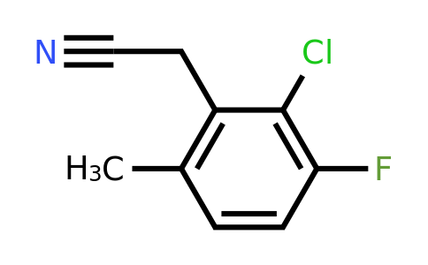 1779896-83-1 | 2-Chloro-3-fluoro-6-methylphenylacetonitrile