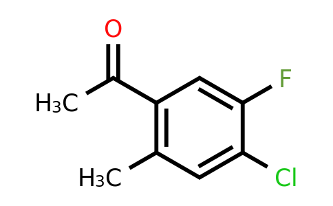 1779897-88-9 | 4'-Chloro-5'-fluoro-2'-methylacetophenone
