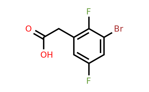 1780078-33-2 | 3-Bromo-2,5-difluorophenylacetic acid