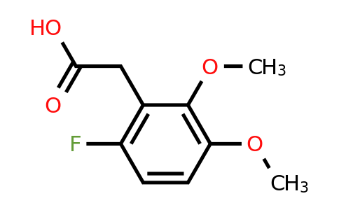 1780113-90-7 | 2,3-Dimethoxy-6-fluorophenylacetic acid