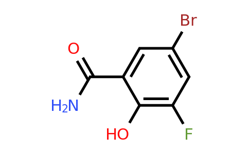 1780120-73-1 | 5-Bromo-3-fluoro-2-hydroxybenzamide