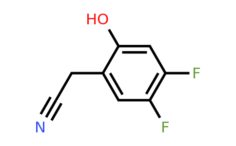 1780147-44-5 | 4,5-Difluoro-2-hydroxyphenylacetonitrile
