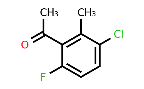 1780211-91-7 | 3'-Chloro-6'-fluoro-2'-methylacetophenone