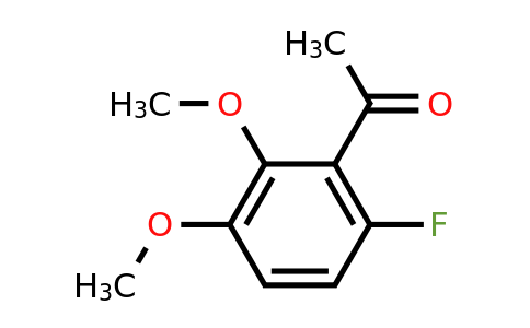 1780249-93-5 | 2',3'-Dimethoxy-6'-fluoroacetophenone