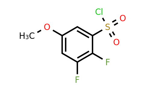 1780259-02-0 | 2,3-Difluoro-5-methoxybenzenesulfonylchloride