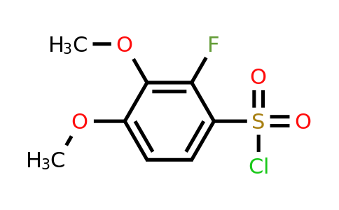 1780476-34-7 | 3,4-Dimethoxy-2-fluorobenzenesulfonylchloride