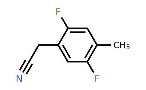 1780525-21-4 | 2,5-Difluoro-4-methylphenylacetonitrile