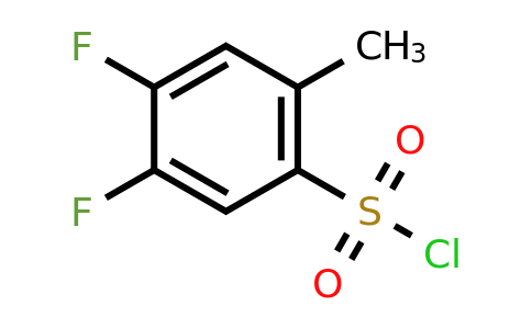 1780563-96-3 | 4,5-Difluoro-2-methylbenzenesulfonyl chloride