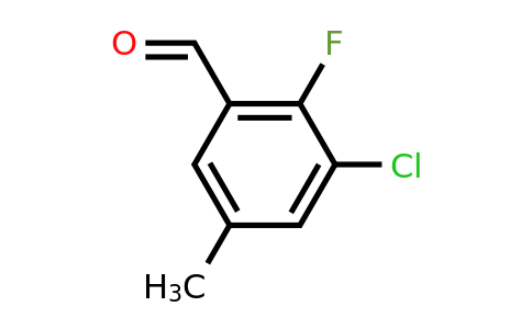 1780572-85-1 | 3-Chloro-2-fluoro-5-methylbenzaldehyde