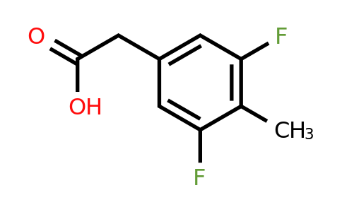 1780589-99-2 | 3,5-Difluoro-4-methylphenylacetic acid