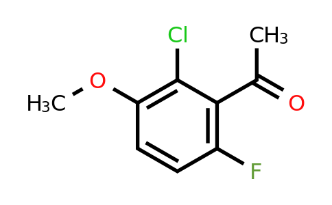 1780699-75-3 | 1-(2-Chloro-6-fluoro-3-methoxyphenyl)ethanone