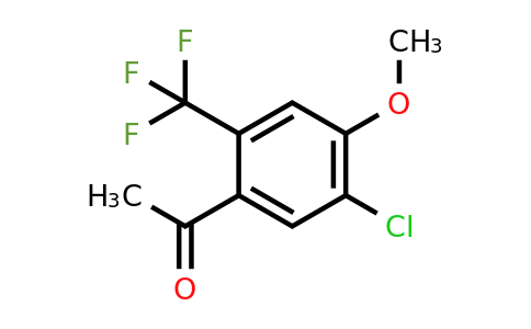 1780804-11-6 | 5'-Chloro-4'-methoxy-2'-(trifluoromethyl)acetophenone