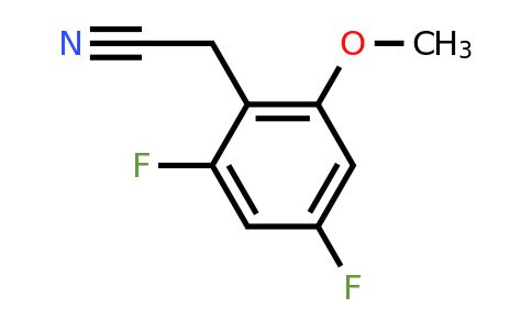 1780850-73-8 | 2,4-Difluoro-6-methoxyphenylacetonitrile