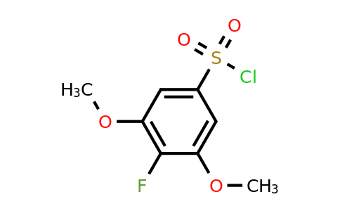 1780927-12-9 | 3,5-Dimethoxy-4-fluorobenzenesulfonylchloride