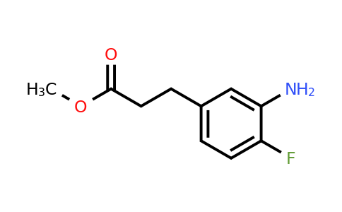 1780944-63-9 | Methyl 3-amino-4-fluorophenylpropanoate