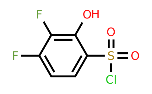1781204-73-6 | 3,4-Difluoro-2-hydroxybenzenesulfonylchloride
