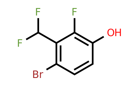 1781375-47-0 | 6-Bromo-2-fluoro-3-hydroxybenzodifluoride