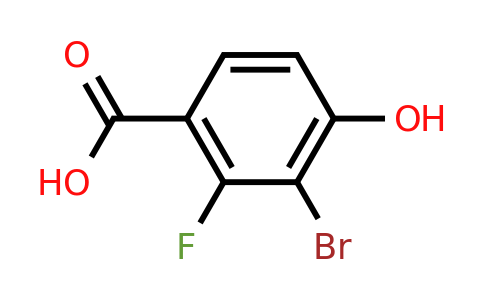 1781514-77-9 | 3-Bromo-2-fluoro-4-hydroxybenzoic acid