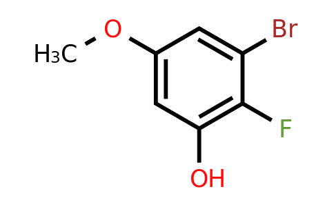 1781589-93-2 | 3-Bromo-4-fluoro-5-hydroxyanisole