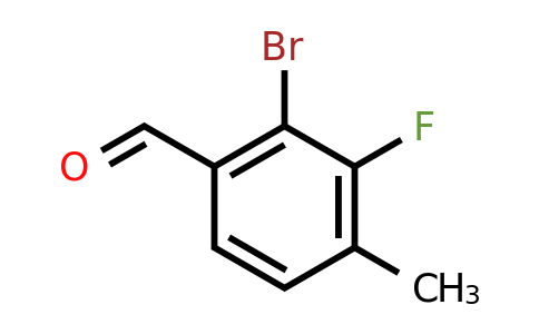 1781721-99-0 | 2-Bromo-3-fluoro-4-methylbenzaldehyde