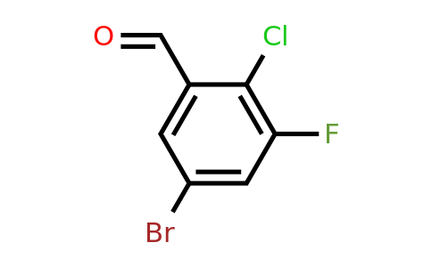 1781907-58-1 | 5-Bromo-2-chloro-3-fluorobenzaldehyde