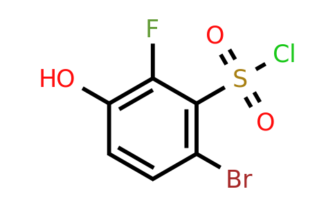 1782404-38-9 | 6-Bromo-2-fluoro-3-hydroxybenzenesulfonyl chloride
