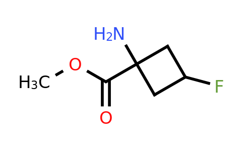 methyl 1-amino-3-fluoro-cyclobutanecarboxylate