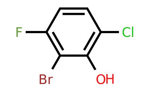 1782417-49-5 | 2-Bromo-6-chloro-3-fluorophenol
