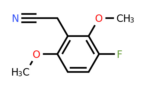 1782489-03-5 | 2,6-Dimethoxy-3-fluorophenylacetonitrile