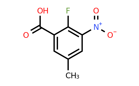 1782551-15-8 | 2-Fluoro-5-methyl-3-nitrobenzoic acid