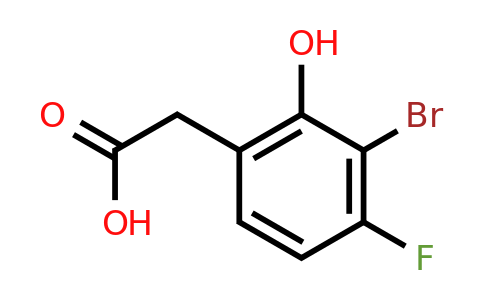 1782551-88-5 | 3-Bromo-4-fluoro-2-hydroxyphenylacetic acid