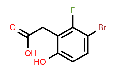 1782552-07-1 | 3-Bromo-2-fluoro-6-hydroxyphenylacetic acid