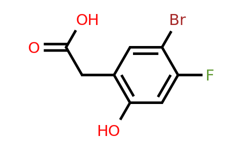 1782552-20-8 | 5-Bromo-4-fluoro-2-hydroxyphenylacetic acid