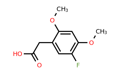 1782586-17-7 | 2,4-Dimethoxy-5-fluorophenylacetic acid