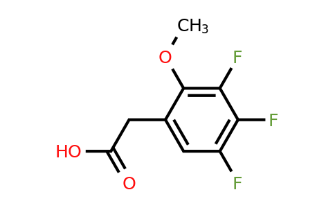 1782789-22-3 | 2-Methoxy-3,4,5-trifluorophenylacetic acid