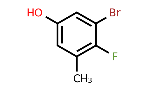 1782834-81-4 | 3-Bromo-4-fluoro-5-methylphenol