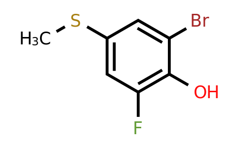 1783373-35-2 | 3-Bromo-5-fluoro-4-hydroxythioanisole