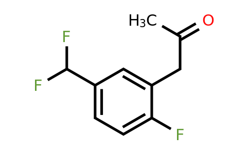1783401-11-5 | 1-(5-(Difluoromethyl)-2-fluorophenyl)propan-2-one